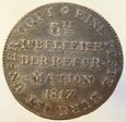 Niemcy Frankfurt - żeton z okazji 3 rocznicy Reformacji 1817