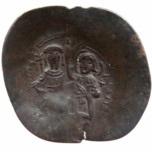 Bizancjum - aspron trachy XII w