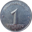 Niemcy / DDR 1 Pfennig 1952 E
