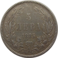 Bułgaria 5 Lewa 1885
