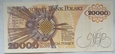 Polska 20 000 Złotych 1989 seria AM