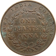 Indie Brytyjskie 1/4 Anna 1835