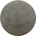 Niemcy 10 Pfennig 1873 A