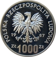 Polska / PRL 1000 Złotych XV ZIO 1987 próba