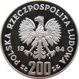 Polska / PRL - 200 Złotych  XIV ZIO Sarajewo 1984