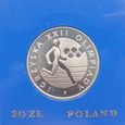 Polska / PRL 20 złotych 1980 Olimpiada