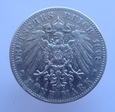Niemcy 5 Marek 1898 Saksonia