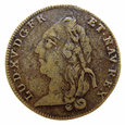 Francja - żeton koronacyjny 1723 Louis XV