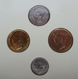 Luksemburg set monet obiegowych 1980 - 1990 ( G-02D )