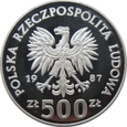 Polska 500 Złotych XXIV Igrzyska Olimpijskie 1987 