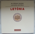 Łotwa set monet obiegowych 1992 - 2003 ( G-02D )