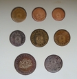 Łotwa set monet obiegowych 1992 - 2003 ( G-02D )