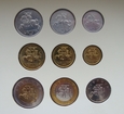 Litwa set monet obiegowych 1991 - 2001 ( G-02D )
