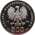 Polska / PRL - 500 Złotych  XXIII Olimpiada Los Angeles  1983 próba