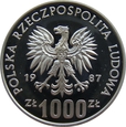 Polska / PRL 1000 złotych XV ZIO 1987 próba