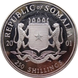 Somalia 250 Szylingów 2001 Napoleon