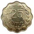 Paragwaj 25 Centimos 1953