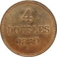 Guernsey 4 Doubles 1889