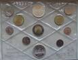 Włochy - set monet 1991 (11) - 2 srebrne