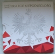 Polska - zestaw monet obiegowych na 100 lecie Niepodległości 