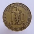 Afryka Zachodnia 10 Franków 1982