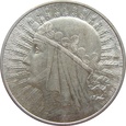 Polska 10 Złotych 1932 Głowa Kobiety