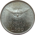 Watykan - Sede Vacante - 500 Lira 1963