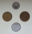 Luksemburg set monet obiegowych 1980 - 1991 ( G-02D )