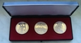 Niemcy - 3 kopie starych monet w czystym srebrze