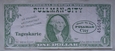 Niemcy Pullman City 1 Dolar - banknot fantazyjny