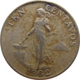Filipiny 10 Centavos 1962