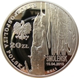 Polska 20 Złotych Smoleńsk 2011