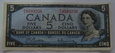 Kanada 5 Dolarów 1954