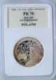 Polska 10 Złotych Strzelecki 1997 PCG PR70