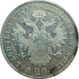 Austria 20 Krajcarów 1845 A