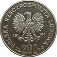 Polska 200 złotych Bolesław Śmiały 1981 próba