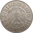 Niemcy 2 Reichsmark  Luther 1933 J