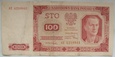 Polska 100 Złotych 1948 seria AT