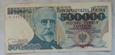 Polska 500 000 Złotych 1990 seria G