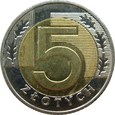 Polska 5 Złotych 2010