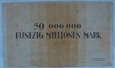 Wrocław - Breslau - 50 Milionów Marek 1923