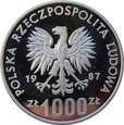 Polska / PRL 1000 złotych XV ZIO 1987 próba