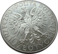 Polska 10 Złotych 1932 Głowa Kobiety