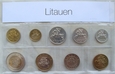 Litwa set monet obiegowych 1991 - 2004 (G-03D)