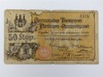 Polska - Częstochowa - 50 kopiejek - 1914 - niski numer 608