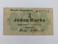 Polska - Wągrówiec - 1 marka - 1919 - ciekawy numer
