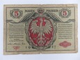 Polska - 5 marek polskich - 1916 - Generał - seria A - Biletów 