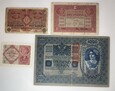 Austro=Węgry - zestaw banknotów - 4 sztuki