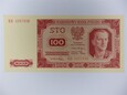 Polska - 100 złotych - 1948 - seria KR