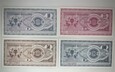 Macedonia - zestaw banknotów - 4 sztuki